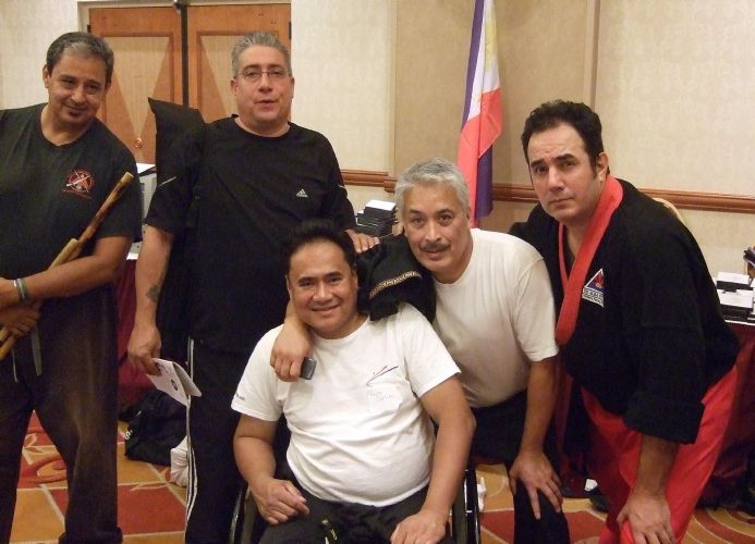 My Escrimador friends - Carlitos Bonjok and Master Saturno